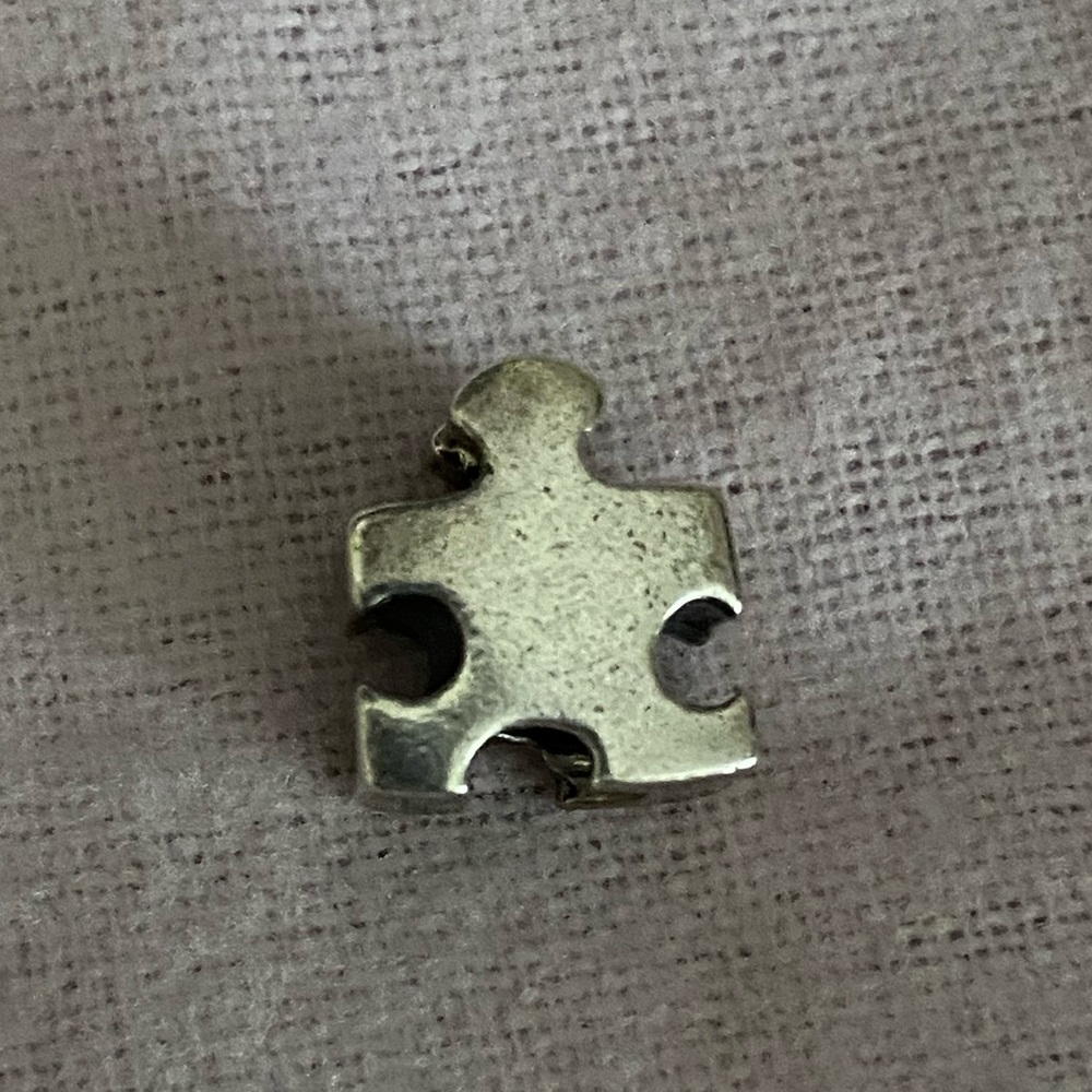 Preowned Chamilia autism charm.